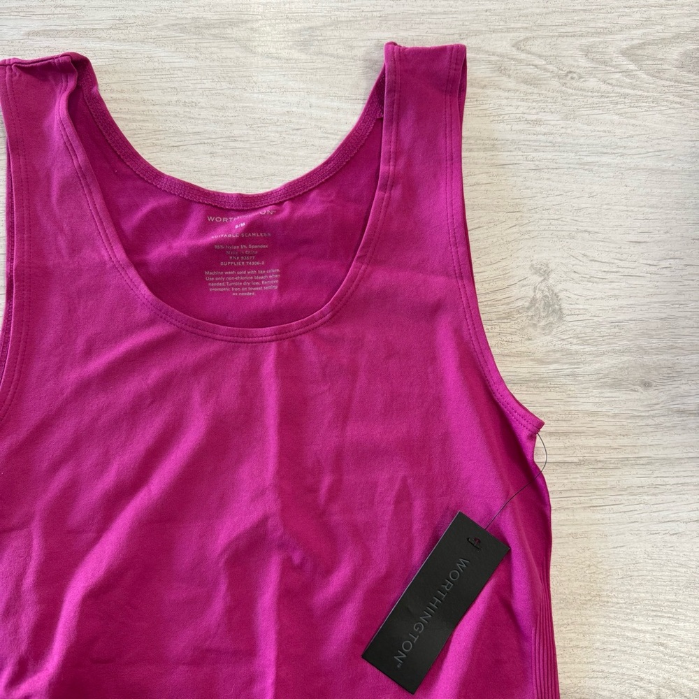 NWT Women's Sleeveless Tops bundle Purple and Pink - Picture 4 of 8